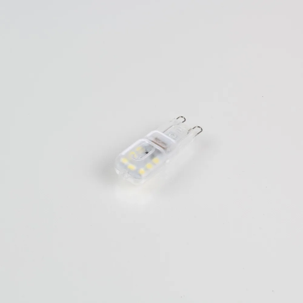 Миниатюрная светодиодная лампа G9 2835 В переменного тока 3 Вт 360 SMD молочного