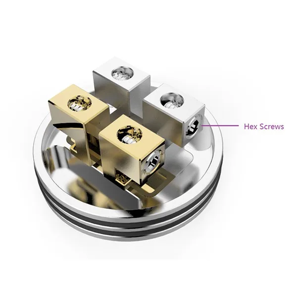 100% подлинный бак Hellvape Dead Rabbit BF RDA с золотым покрытием для вейпа 510 Mod одной и