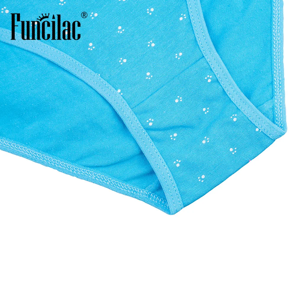 FUNCILAC женское нижнее белье сексуальные трусики в горошек хлопковые бесшовное 5