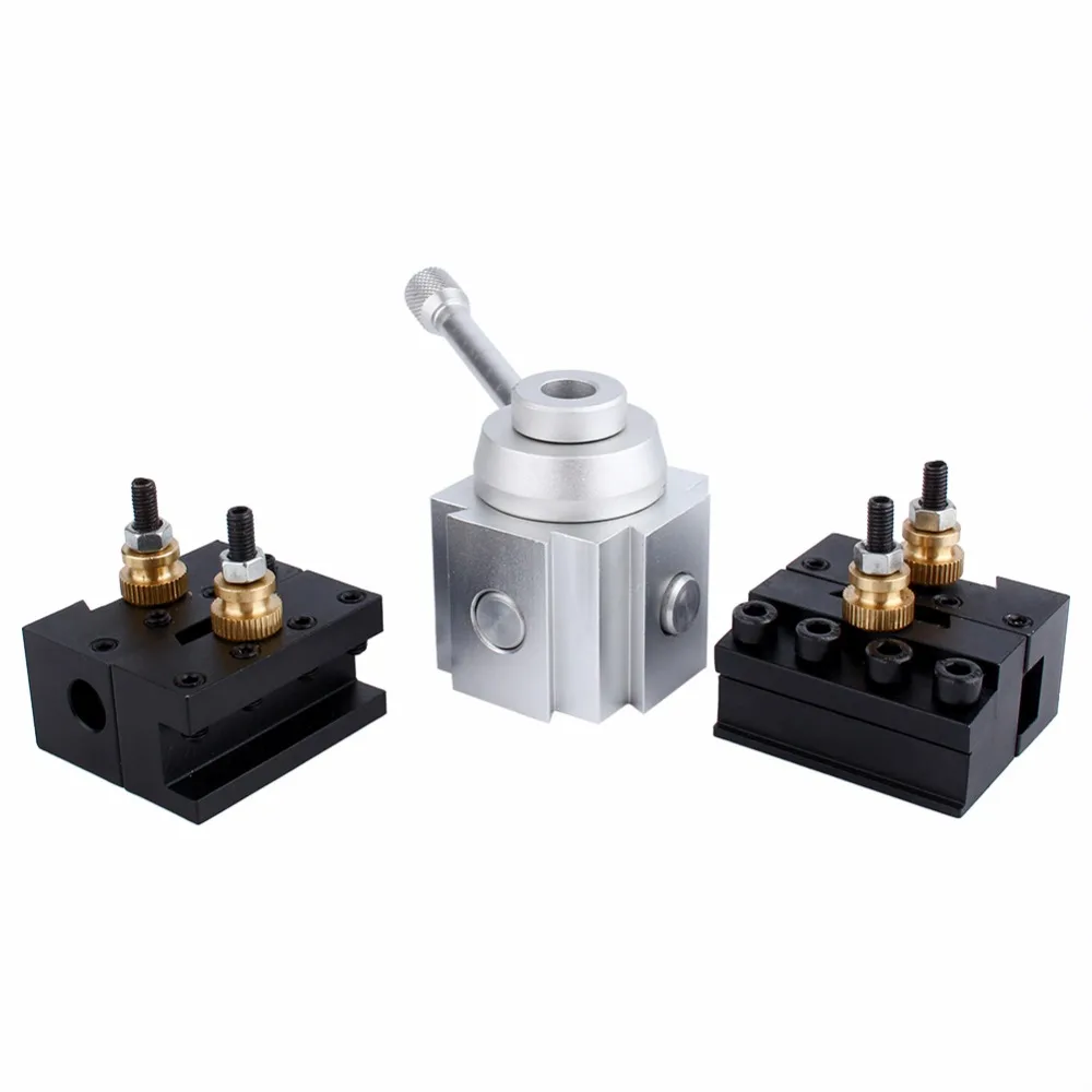 Мини токарный станок с ЧПУ держатель для инструментов Быстрая смена инструмент