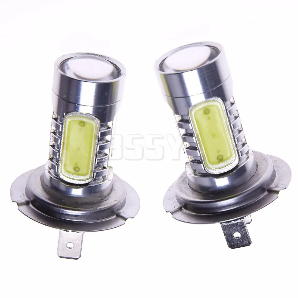 Горячая Распродажа! 6 шт. H7 7 5 Вт яркие Автомобильные светодиодные cob передние фары