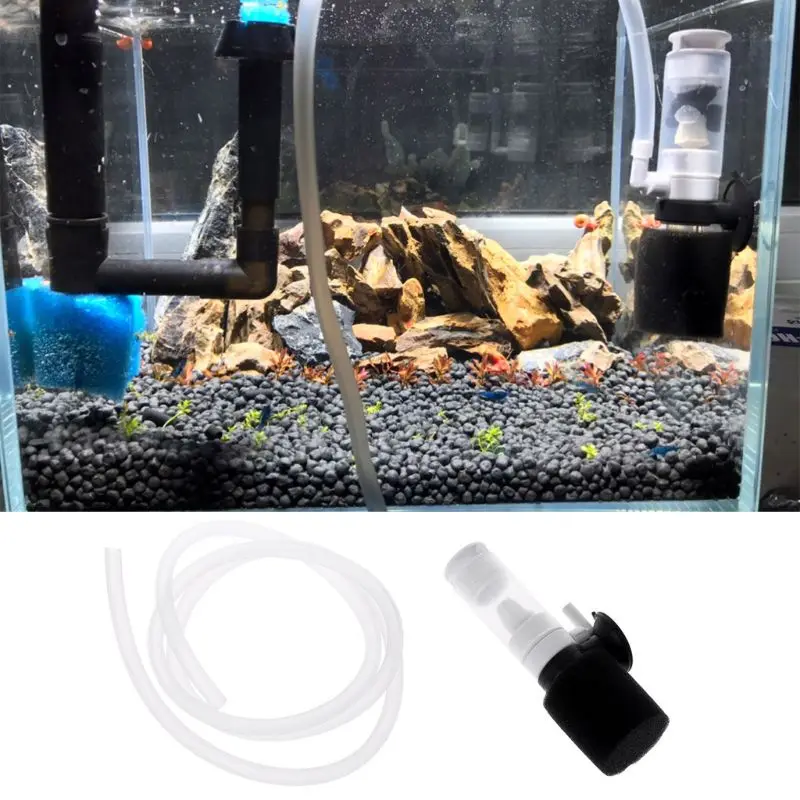 Aquarium Air Pump Mini Biochemical Sponge Filter Oxygen Skimmer Fish Tank Products | Дом и сад