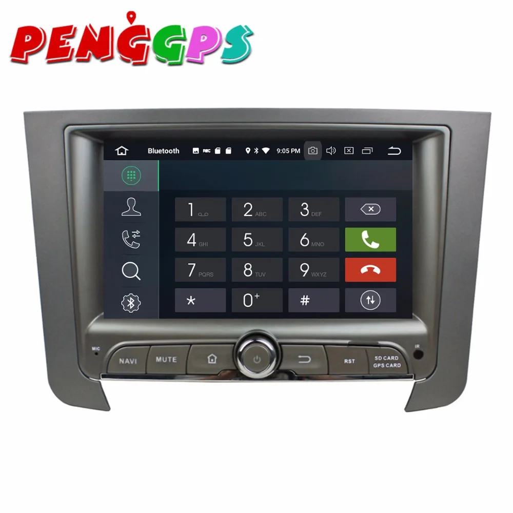 Автомобильный DVD плеер Android 8 0 GPS навигация головное устройство для Ssangyong REXTON 2014 2015
