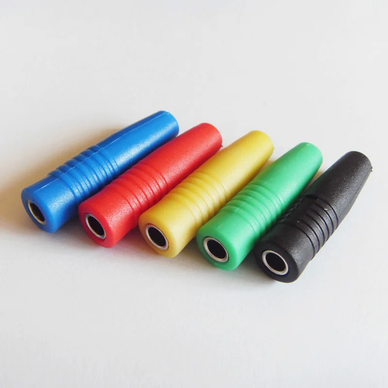 

20pcs/lot 4mm Solderless Stackable Banana Female Plug Banana Connector Head