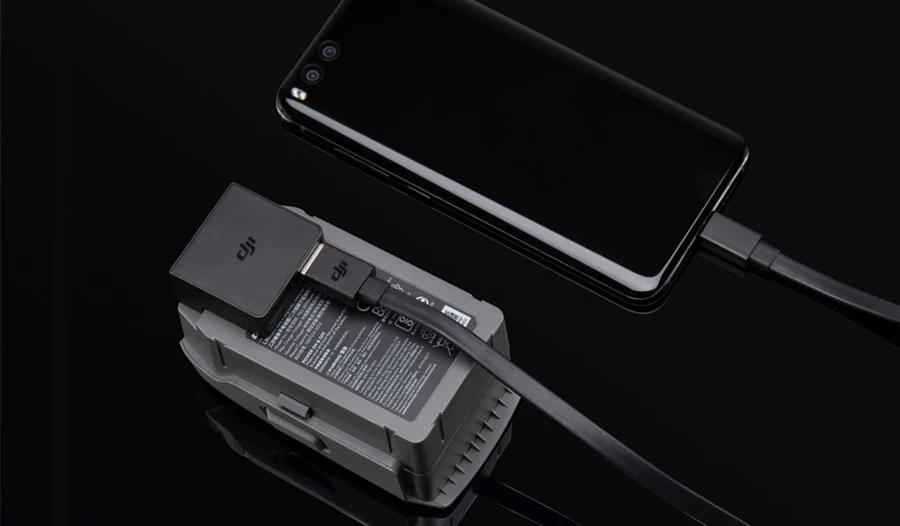 Адаптер для аккумулятора DJI Mavic 2 с двумя портами usb type-A Сменный аккумулятор для полета в Дополнительный внешний аккумулятор большой емкости