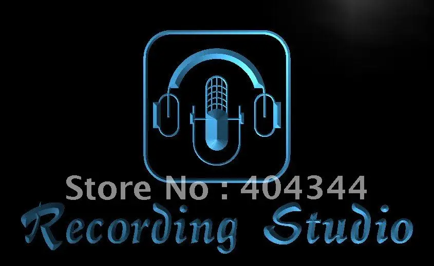 

LB801- Recording Studio Microphone Bar LED Neon Light Sign