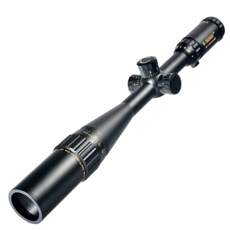 Винтовочный оптический прицел KANDAR Gold Edition 4 16x40 AOME тактический для охотничьей