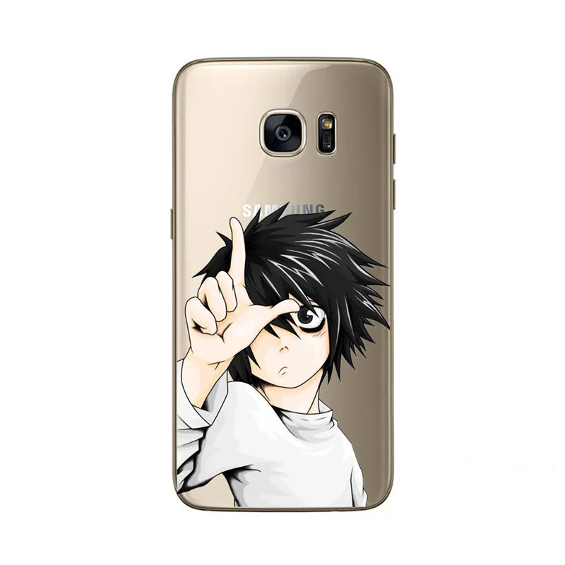 Телефонные чехлы для samsung Galaxy S6 крутые мальчишки мультфильм Dragon Ball TPU Чехлы мягкие