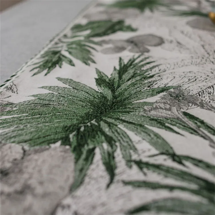 Листья настольная дорожка Decoracion Mesa Hogar Chemin De table Tafelloper вечерние украшения для свадьбы Camino De Mesa