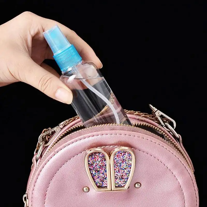 Портативный прозрачный дорожный пустой флакон-распылитель 30/100/50 мл пластиковые