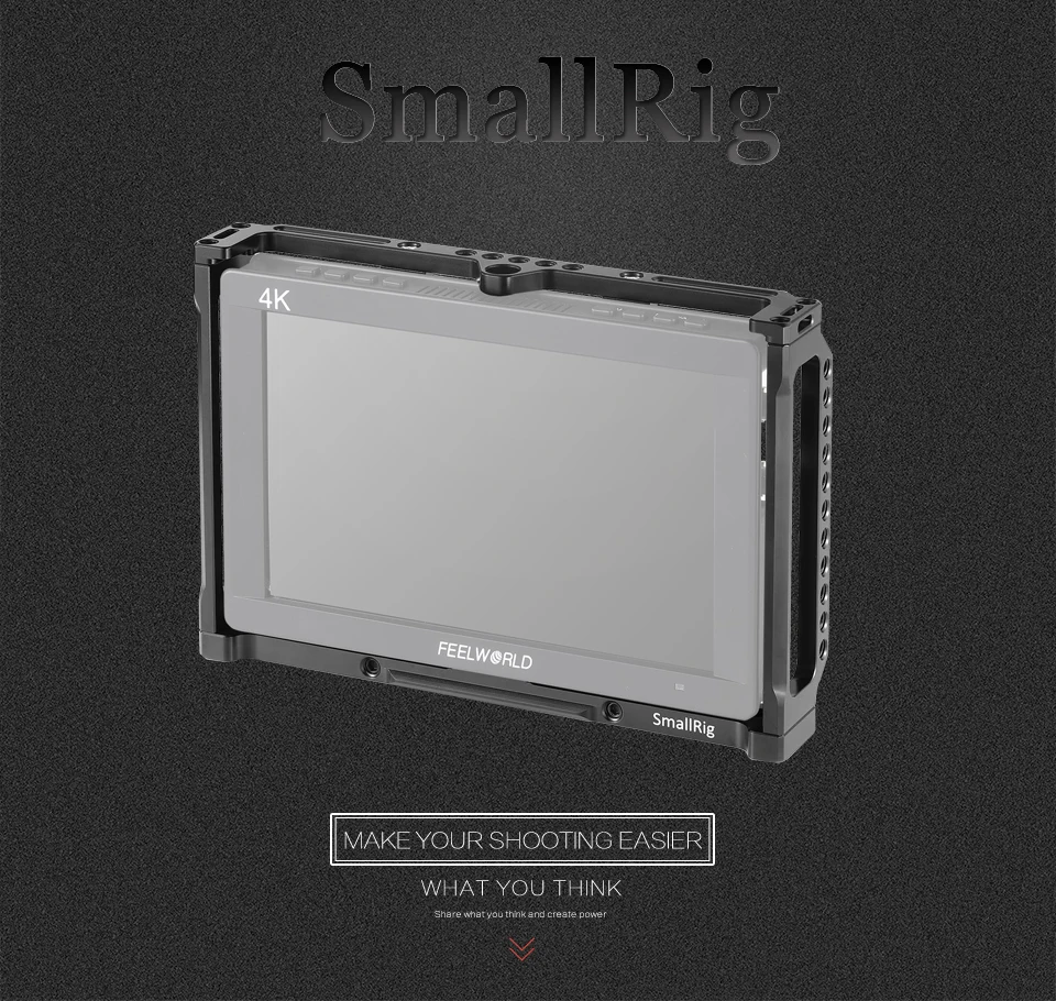 SmallRig монитор клетка для Feelworld T7, 703, 703 S, MA7, MA7S и F7S монитор 2233