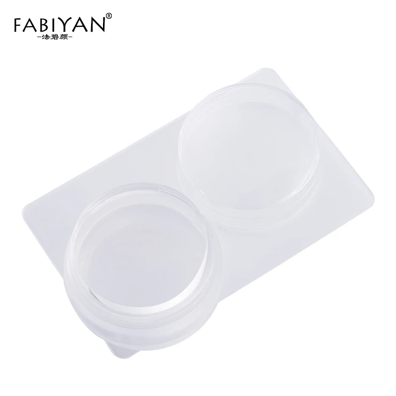 Штамп силиконовый прозрачный для дизайна ногтей 3 5 см|stamping scraper|clear nail art stamperart stamper