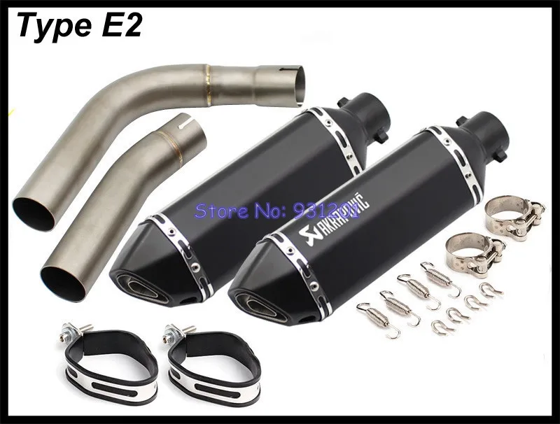 Выхлопная система R1 Akrapovic глушитель выхлопной трубы для мотоцикла средней длины
