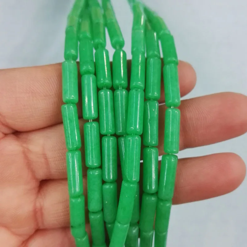 Бусины из натурального камня для изготовления ювелирных украшений 50 шт./лот 4x13 мм