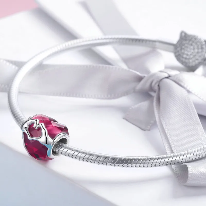 MYBEBOA 925 пробы серебряные подвески подходят для оригинальных европейских