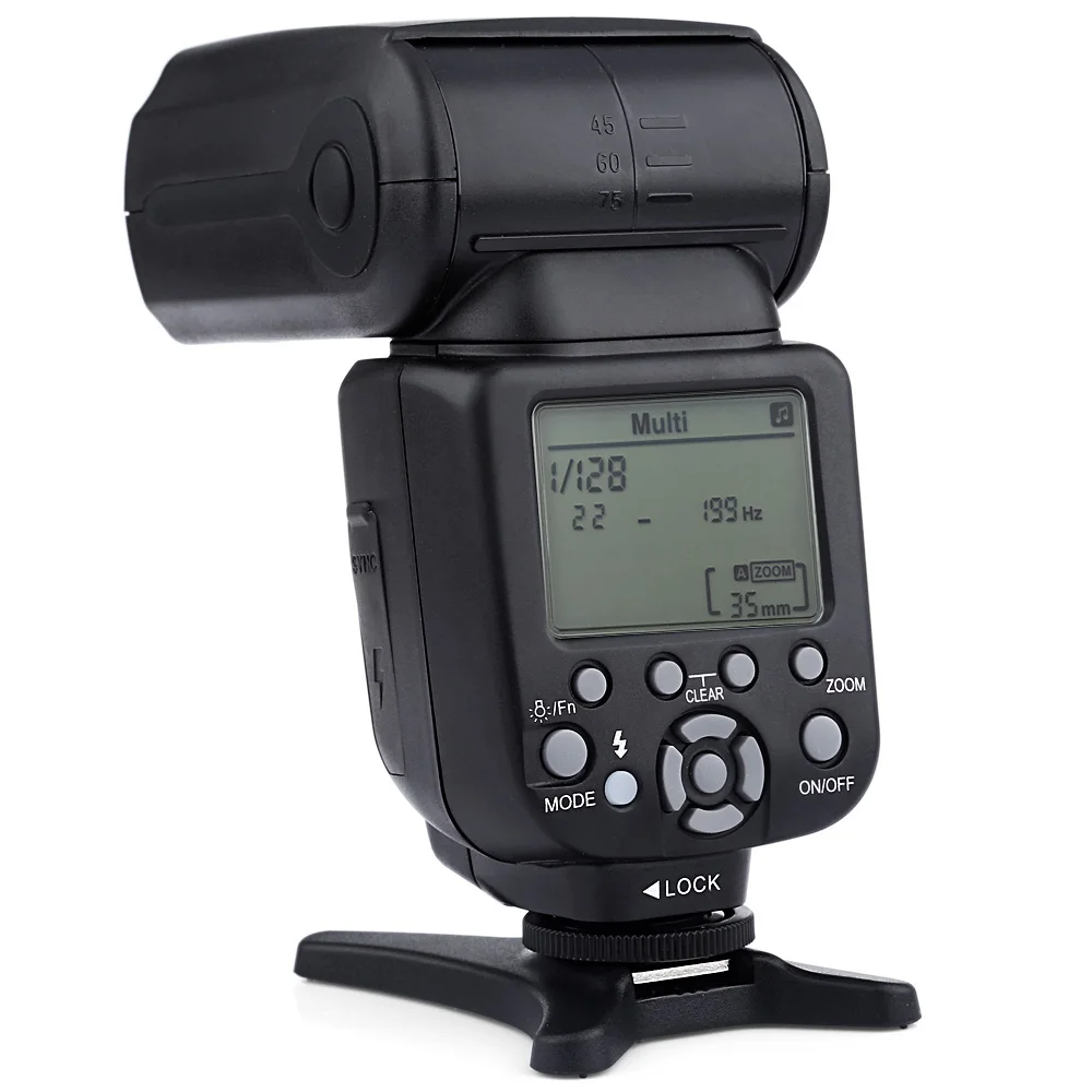 TRIOPO TR 982IIC 1/8000 HSS Multi lcd Беспроводная вспышка Master slave flash Speedlite для камеры Canon Nikon с