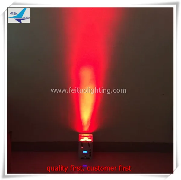 4/lot china wifi control 4x12w 6in1 rgbwa uv dmx battery powered led uplight or par light | Лампы и освещение