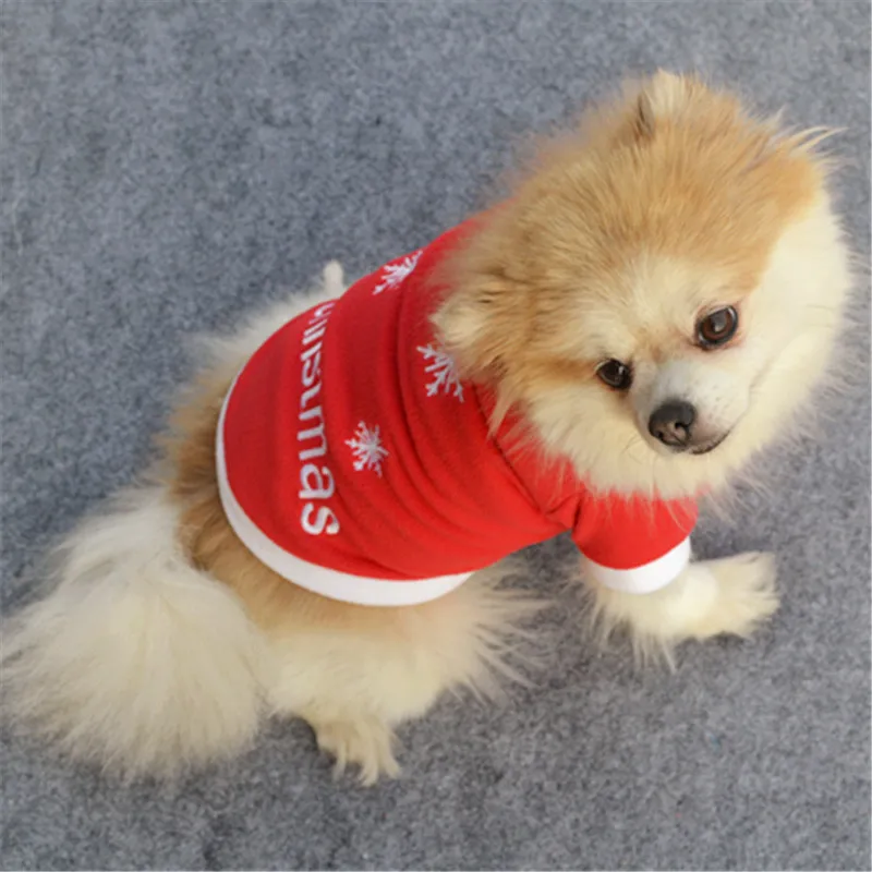 Pet clothes Dog Christmas coat Red color Autumm Winter.Free shipping. | Дом и сад