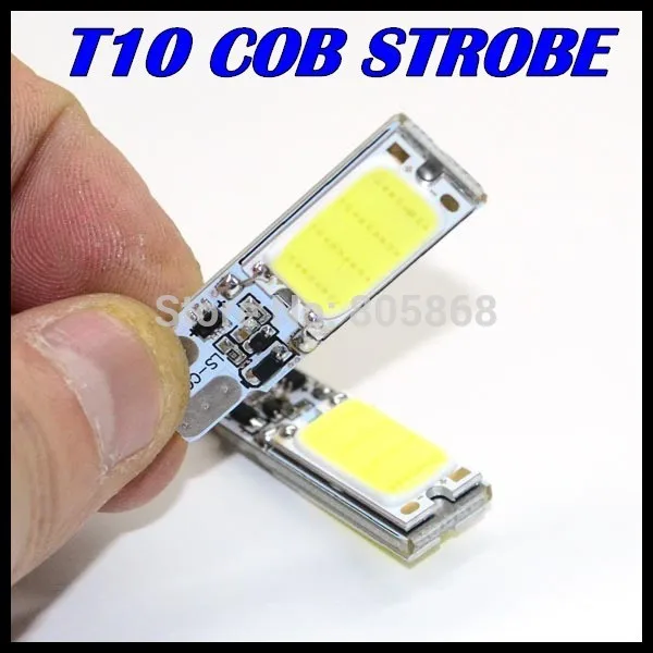 10 шт. Автомобильные светодиодные мигающие лампы t10 194 W5W cob T10 COB|t10 5smd|t10 redt10 led 5 smd |