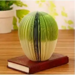 Vegetables Милые Креативные блокноты для заметок "сделай сам", "фрукты, овощи", "kawaii", бумажные заметки, канцелярские принадлежности для офиса, школьные принадлежности, Papelaria - Цвет: Vegetables