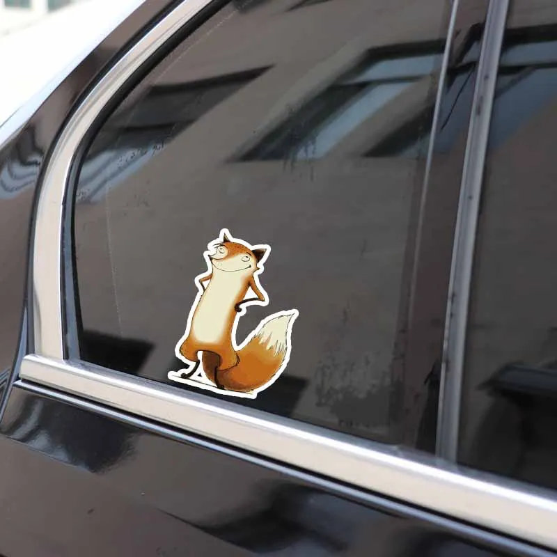 YJZT 10CM*14.5CM Proud Animal Car-styling PVC Decal Car Sticker Graphical Decoration 5-0919 | Автомобили и мотоциклы