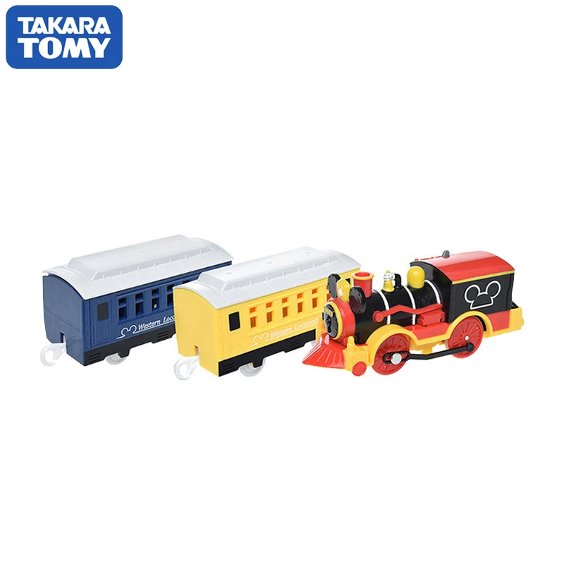 Такара Tomy disney Pixar мечта железная дорога пларайл Микки Маус Западный локомотив