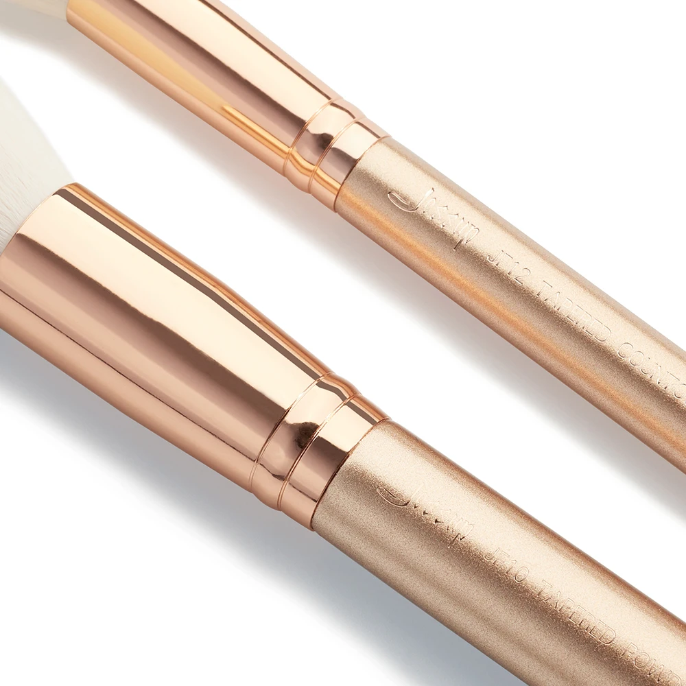 Jessup Brushes 8PCS Golden / Rose Gold Makeup brushes set Beauty kits Make up brush POWDER FOUNDATION EYESHADOW | Красота и здоровье