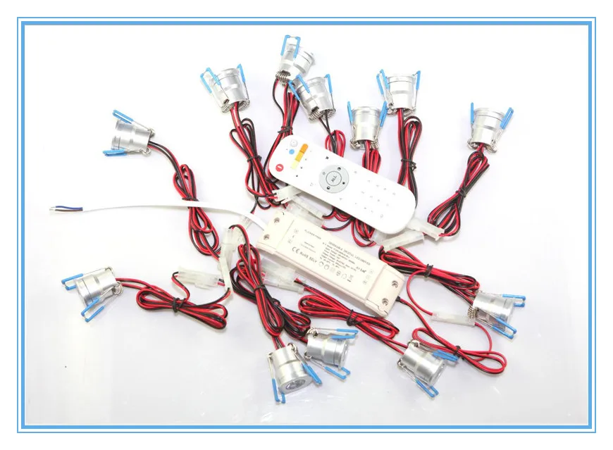 Мини потолочный светильник 3 Вт Светодиодный Точечный шкаф световая стойка