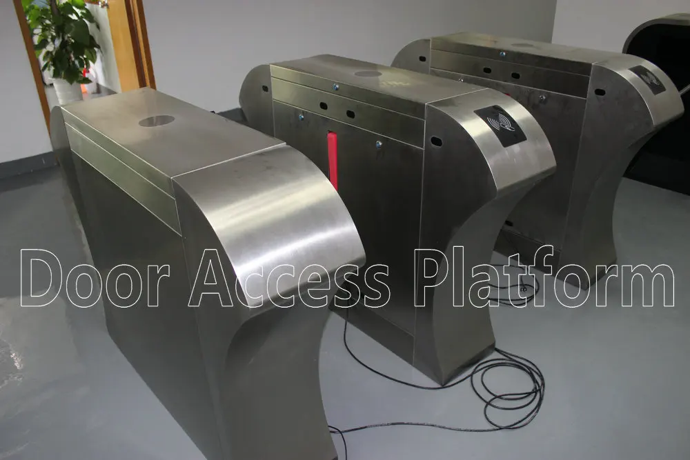 3 шт. высококачественных плоских барьерных ворот вращающиеся турникеты