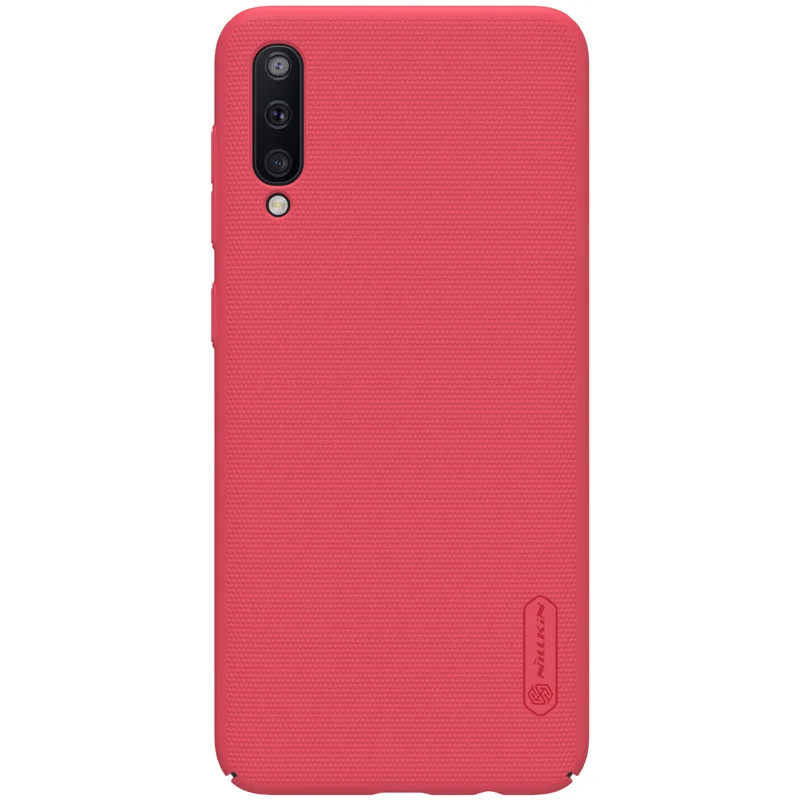 Red Чехол A50 для samsung Galaxy A50, чехол-накладка global samsung Galaxy A50, суперматовый защитный чехол Nillkin - Цвет: Red