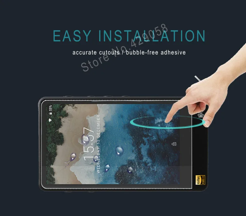 Защитная пленка для экрана из закаленного стекла Hiby R6 Pro / R6|Защитные стёкла и