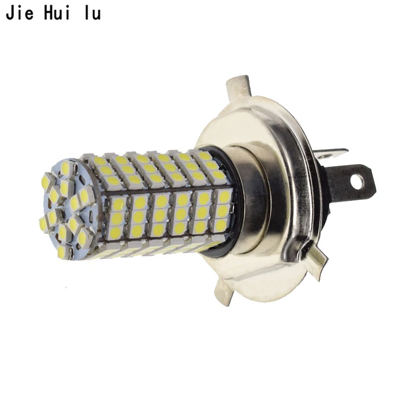 1 шт. 12 В H4 3528 120 SMD светодиодный светильник с противотуманной головкой s лампой