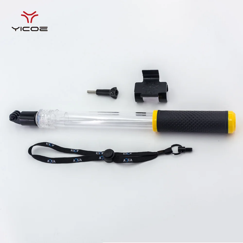 Водонепроницаемый прозрачный селфи палка монопод Штатив дистанционный