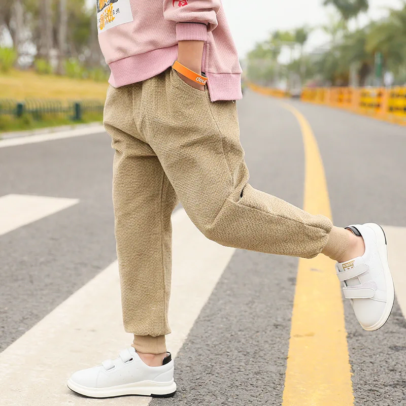 Штаны шаровары для мальчиков хлопковые демисезонные спортивные штаны