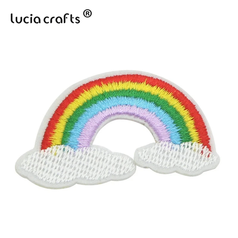 Lucia crafts 12 шт 2,7-8,3 см вышитые нашивки железные на одежду тканевые нашивки аксессуары для шитья L1012