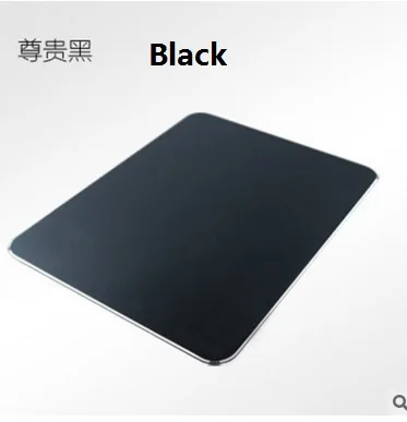 Новый роскошный алюминиевый металлический водонепроницаемый коврик для мыши Apple