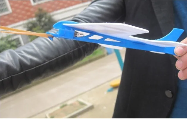 Эластичный светильник самолет флэш стрелкой птицы летающие игрушки для детей