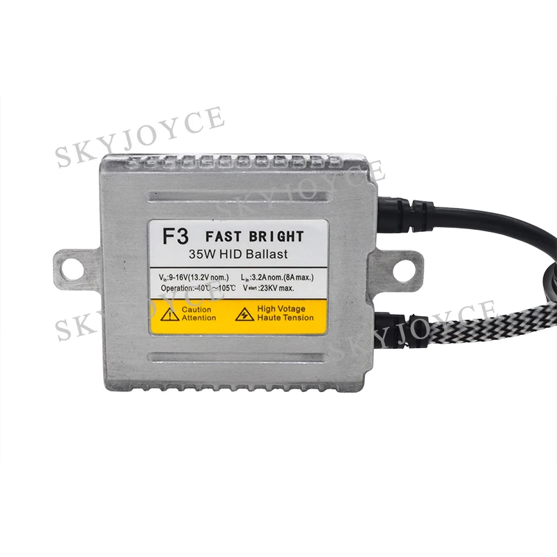 SKYJOYCE 10 шт. F3 Быстрый яркий HID тонкий балласт 12 в 35 Вт старт цифровой фотоэлемент