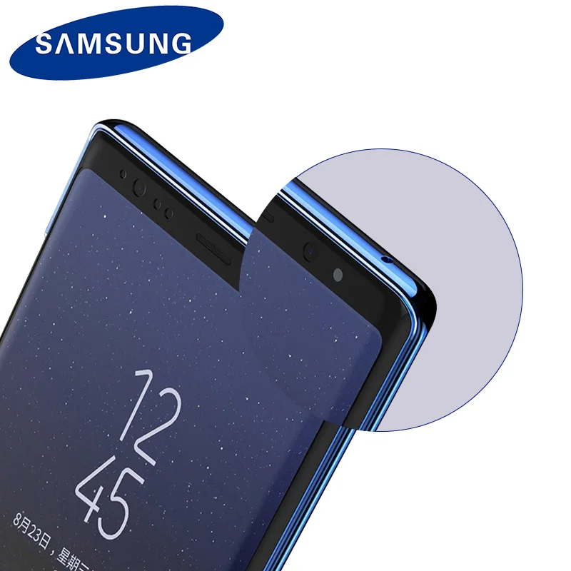 Оригинальный чехол samsung Galaxy Note 8 N950 для прозрачная задняя крышка Ультратонкий