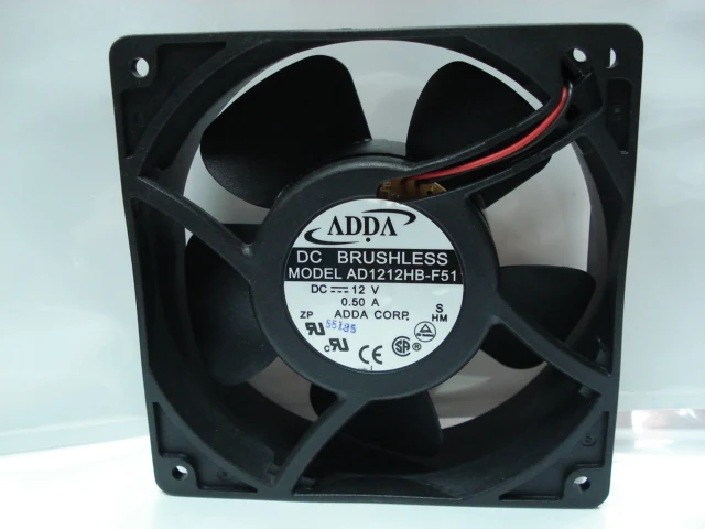 

Новый оригинальный охлаждающий вентилятор ADDA AD1212HB-F51 12038 12V 0.50A