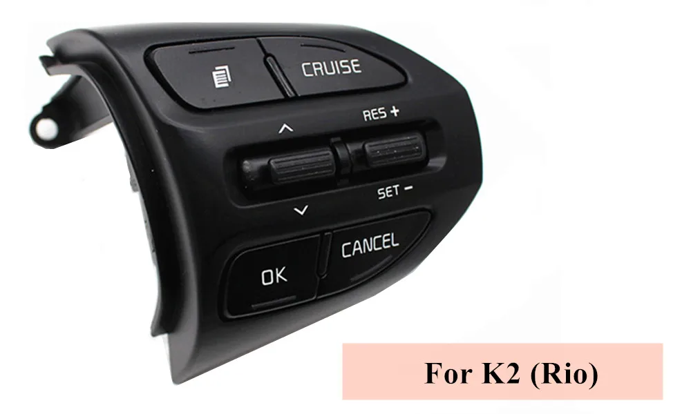 Model B Кнопка рулевого колеса для KIA K2 RIO RIO X кнопки линии Bluetooth телефон круиз контроль громкости - Цвет: Model B