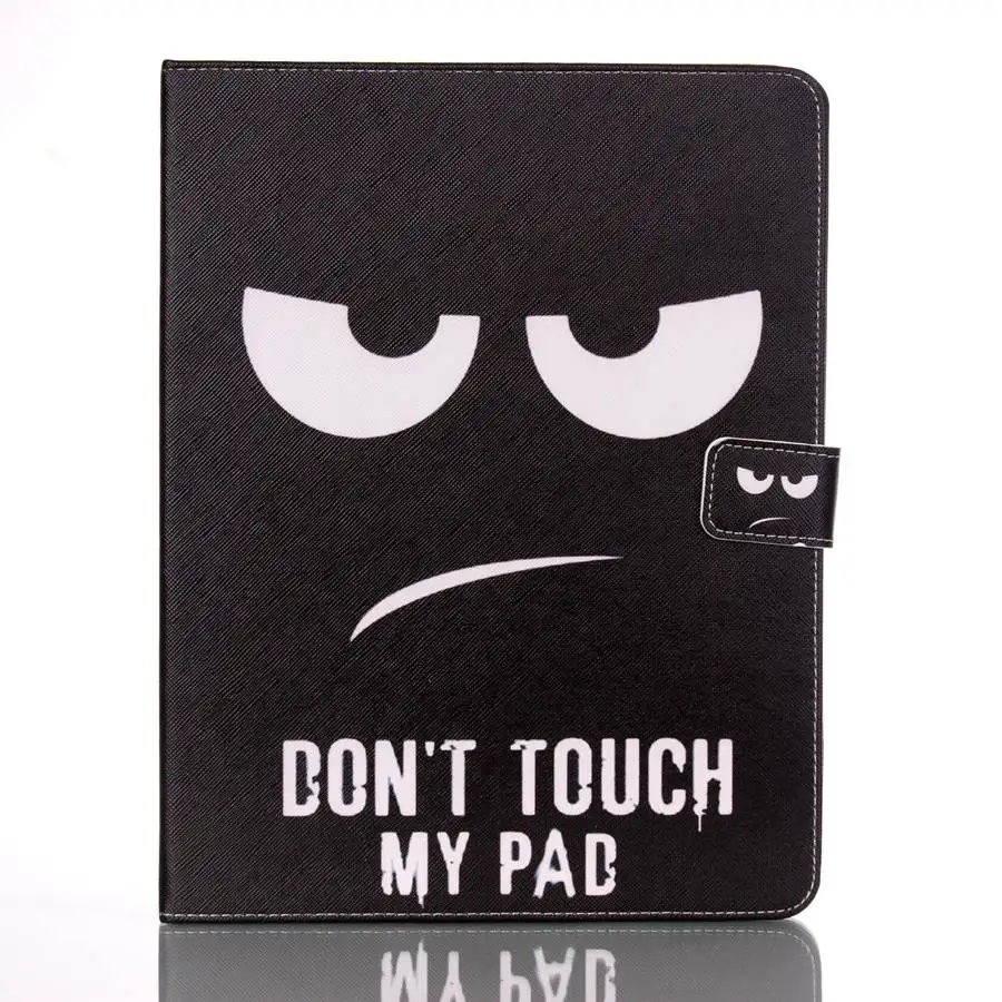DY Чехол из искусственной кожи с 3D принтом для Samsung Galaxy Tab A 9,7 T550 T555 SM-T555 Smart Cover для Tab A 9,7 дюймов чехол для планшета+ пленка+ ручка - Цвет: DY