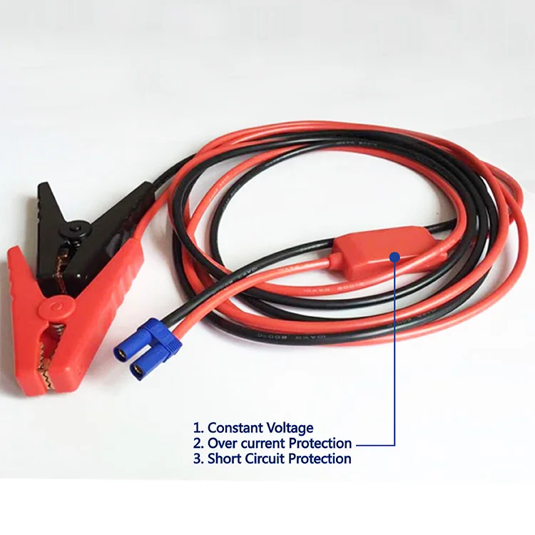 Зажимы типа крокодил к разъему EC5 быстрый разъем кабель 50 а/10AWG для автомобильного