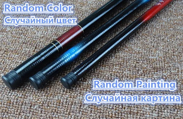 Многоцветный 2,1 м/2,7 м/3,6 м/4,5 м/5,4 м/6,3 м/7,2 м с принтом Супер предложение Стекловолоконная струя речная Удочка телескопическая ручная Удочка карповая удочка - Цвет: Многоцветный