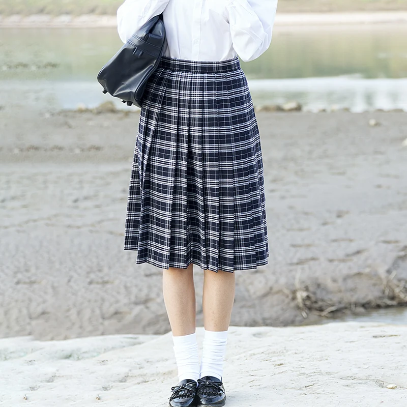 XS-5XL Harajuku, женская модная летняя плиссированная юбка с высокой талией, клетчатая юбка для костюмированной вечеринки, женские юбки 0624-50