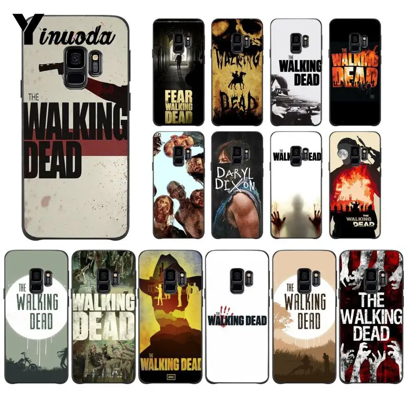 Чехол для телефона Yinuoda The Walking Dead чехол Samsung Galaxy S6 S7 edge plus S5 S9 Plus|Чехлы-накладки| |