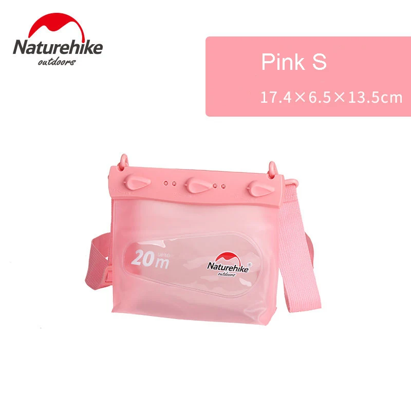 Pink S Naturehike открытый плавательный дрейфующий Дайвинг подводный ПВХ водонепроницаемый мешок сухой мешок для хранения рафтинг спортивная сумка NH17F001 - Цвет: Pink S