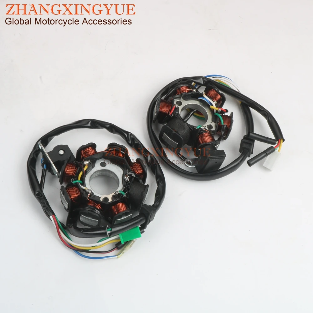 Скутер статор 6-8 полюс катушки для LONGJIA LJ125T GY6 125/150 152QMI 157QMJ 4-тактный |
