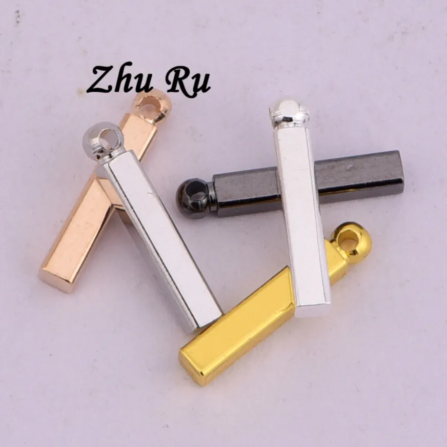 ZHU RU 20 шт./лот 12*2 мм длинные кубики с круглой головкой полоска моста форма колонны
