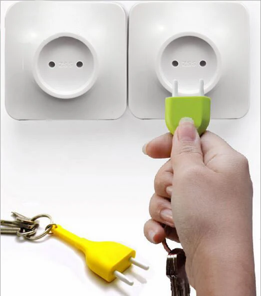 2019 новый экологичный настенный держатель для ключей с защитой от потери кольцо